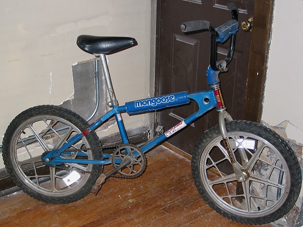 1980's mongoose bmx bikes