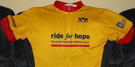 Front of 2000 Trek 100 Jersey